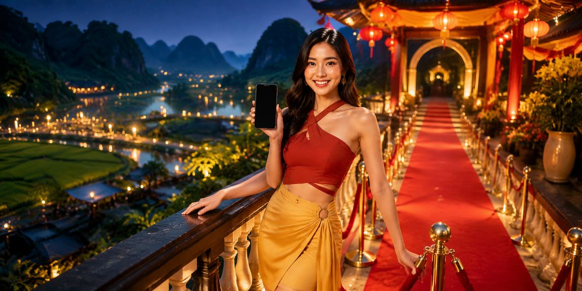 Người dùng Ninh Bình truy cập casino trên điện thoại trong lễ hội địa phương